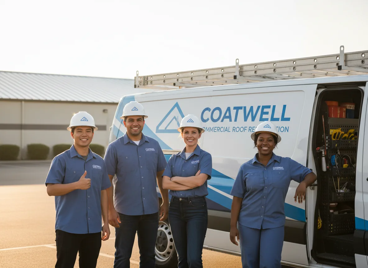 Commercial roof coating company in Savoy, IL